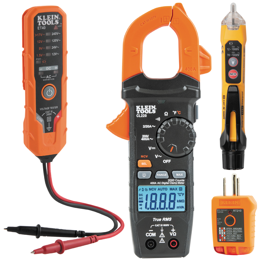 CL220VP Premium Meter Electrical Test Kit - Image