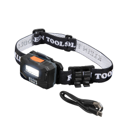 56049 Rechargeable Light Array LED Headlamp with Adjustable Strap Image 